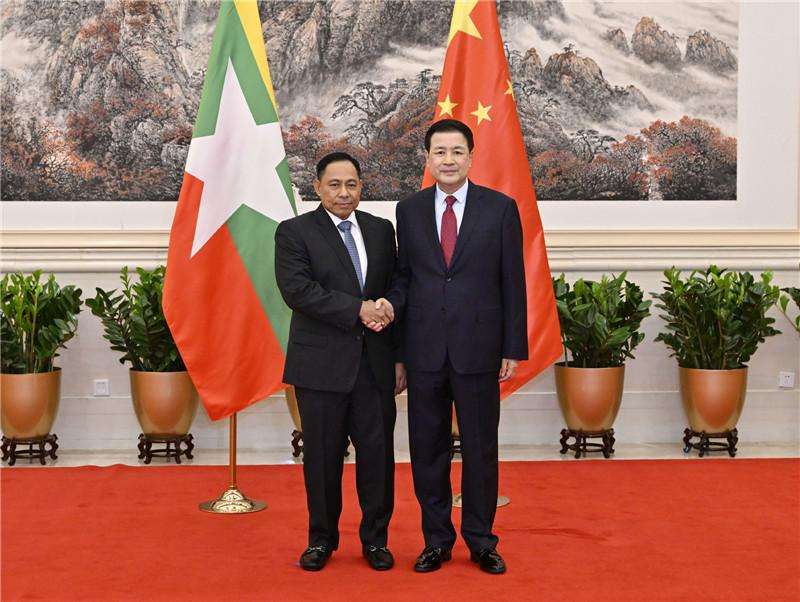 China's MPS Minister Meets Myanmar's Home Affairs Minister